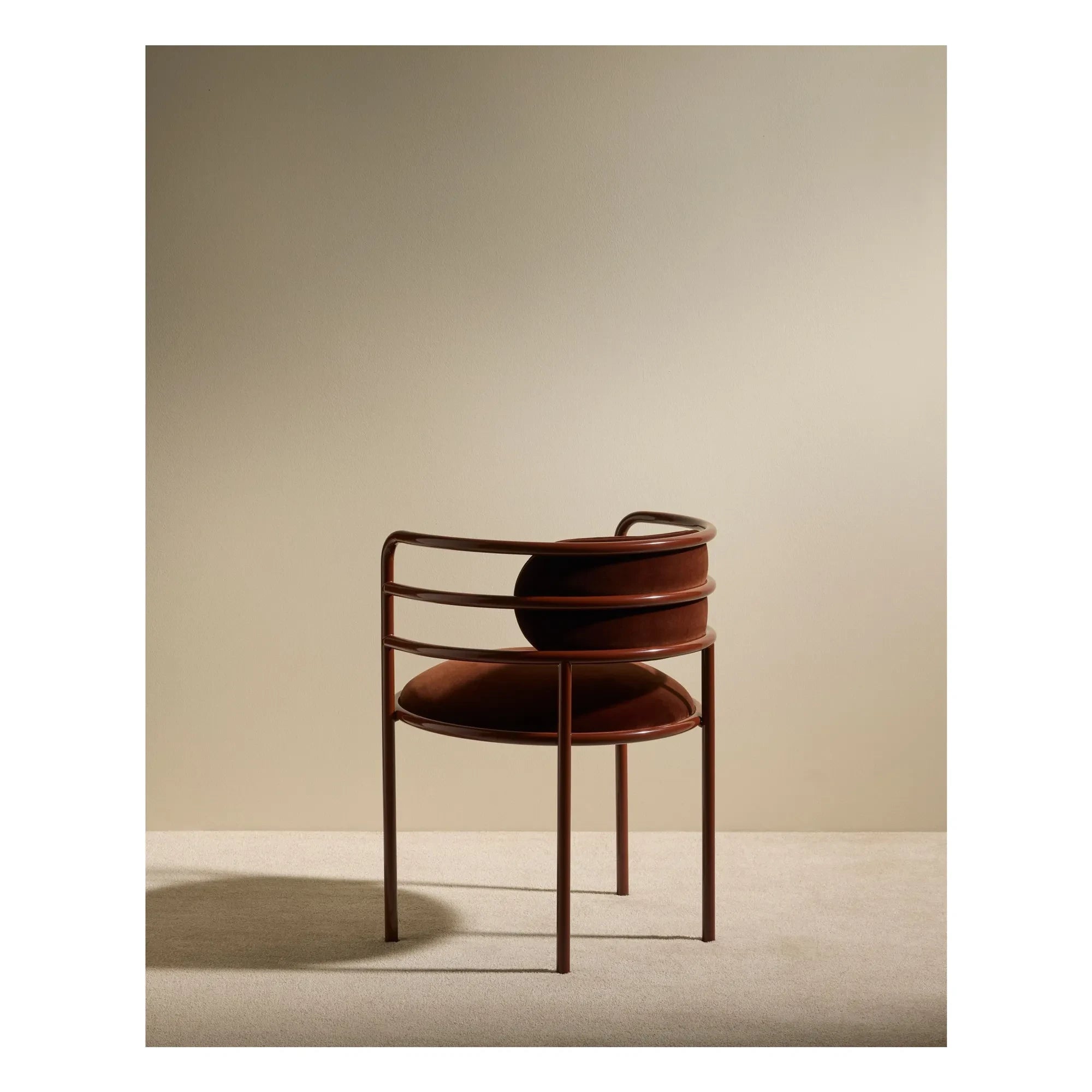 Maison Sarah Lavoine - Silla de terciopelo Ay | Chocolate