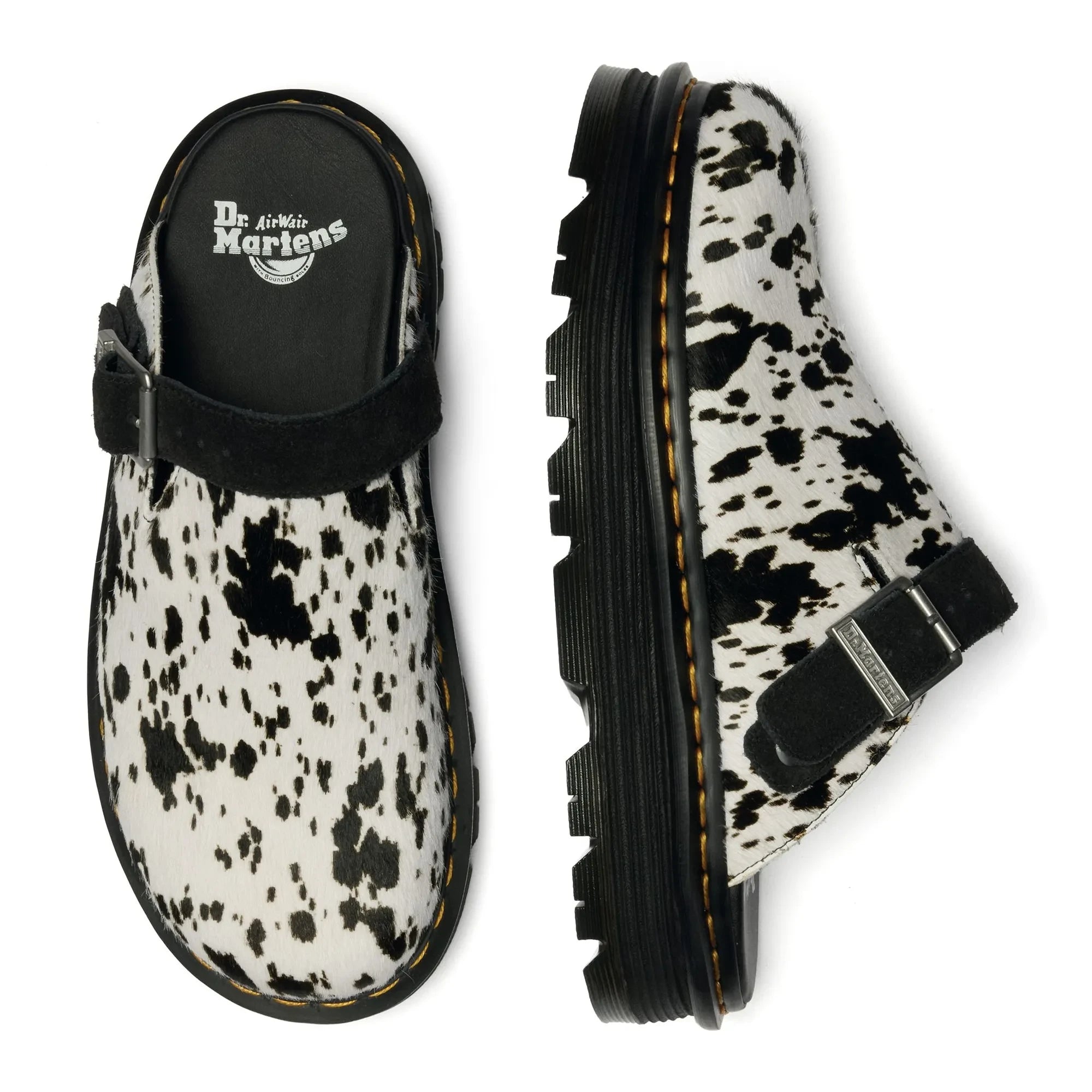 Dr. Martens - Sandalias Zebzag Dalmatian | Blanco