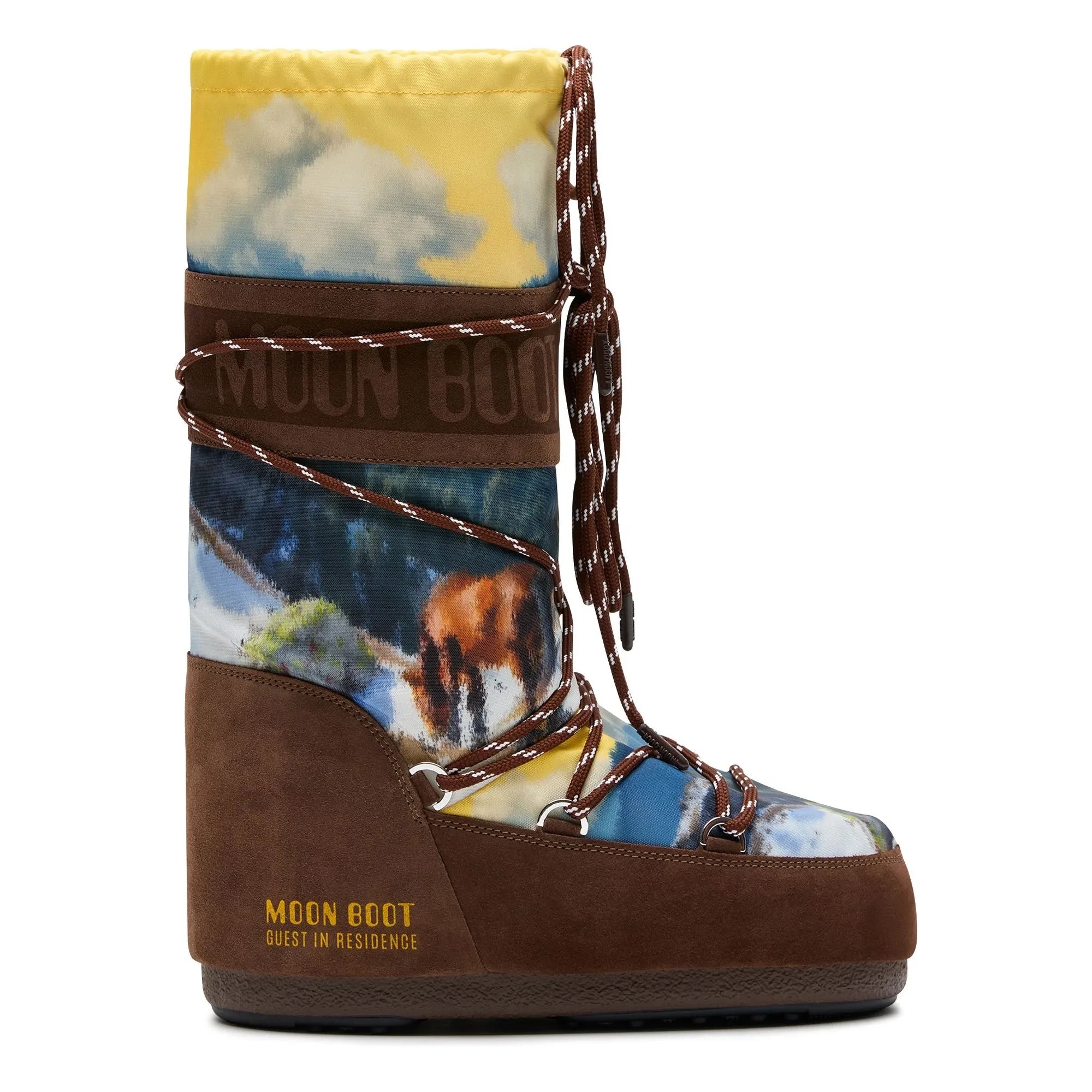 Moon Boot - MB x Guest in Residence Icon Postcard Botas | Chocolate