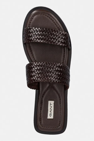 Gant Sunlaz Sandalias Planas de Cuero para Mujer