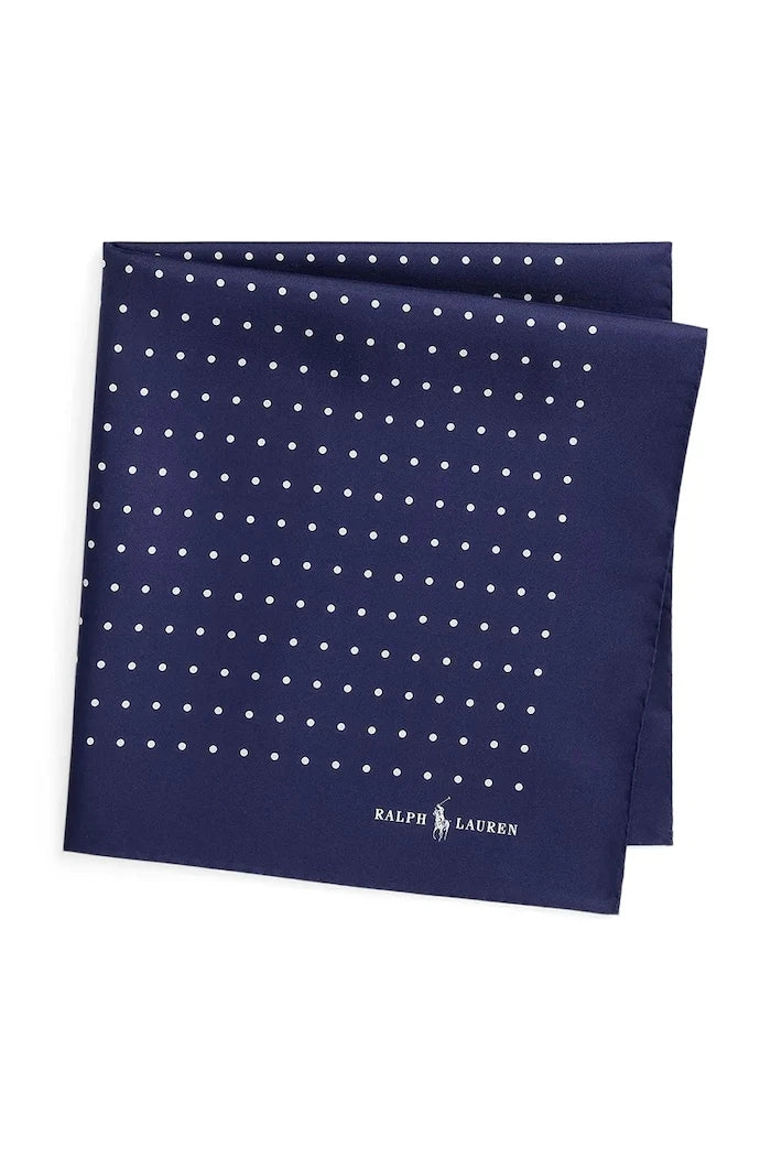 Pañuelo de bolsillo para hombre Polo Ralph Lauren, seda