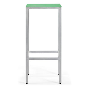 Valerie Objects - Taburete de bar 75 cm Alu, Muller Van Severen | Verde