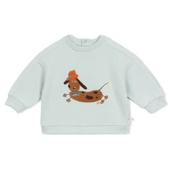 Arsène et Les Pipelettes - Organik Pamuk Köpek Sweatshirt | Mavi