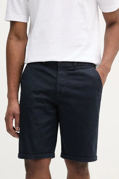 Bermudas Chino Barbour de Sarga Lavada