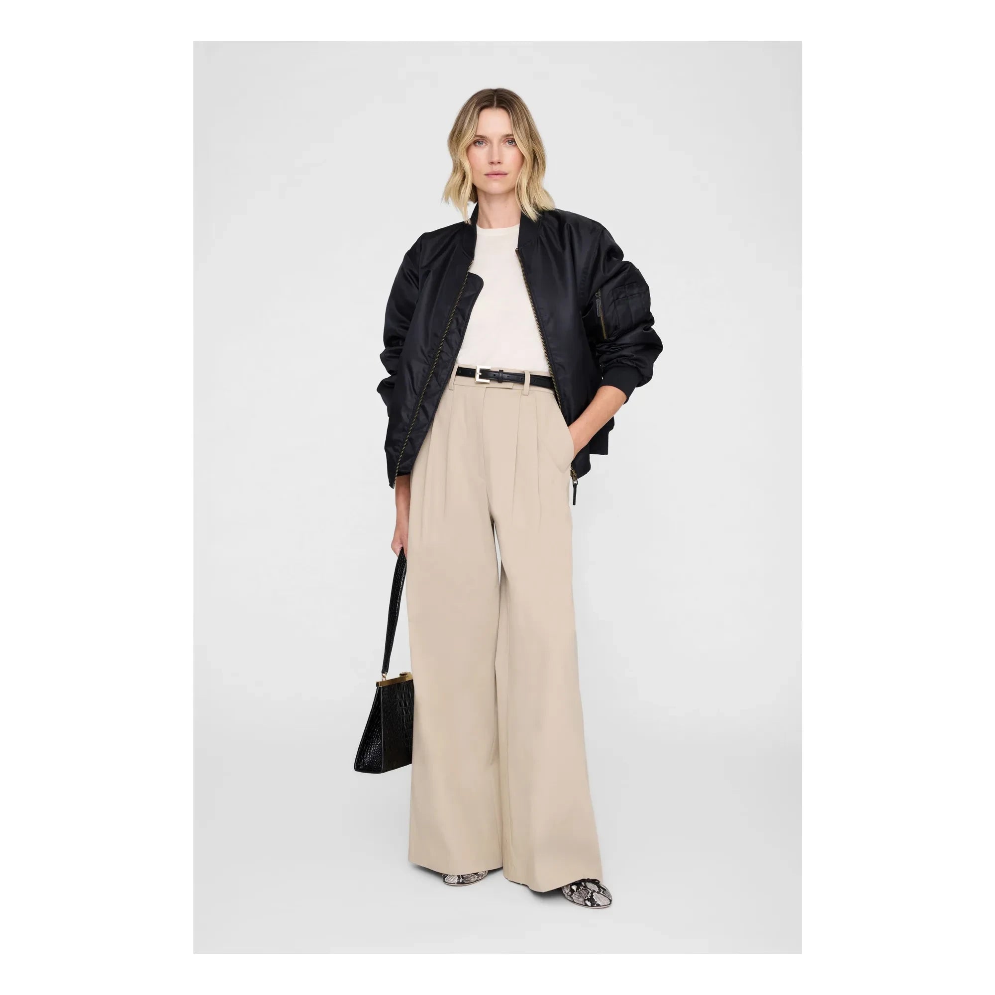 Anine Bing - Pantalón Lou | Beige
