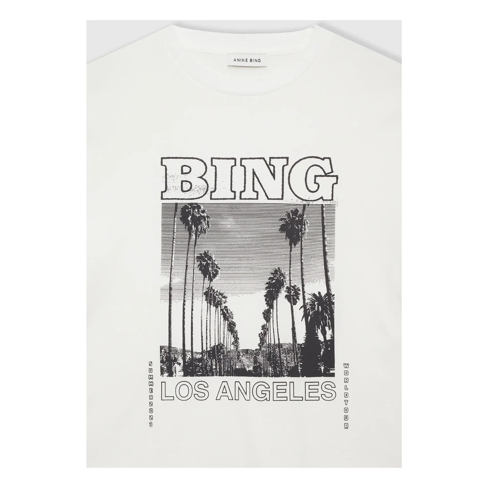 Anine Bing - Camiseta Louis | Blanco