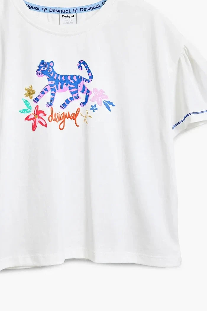 Camiseta de algodón Desigual para niño