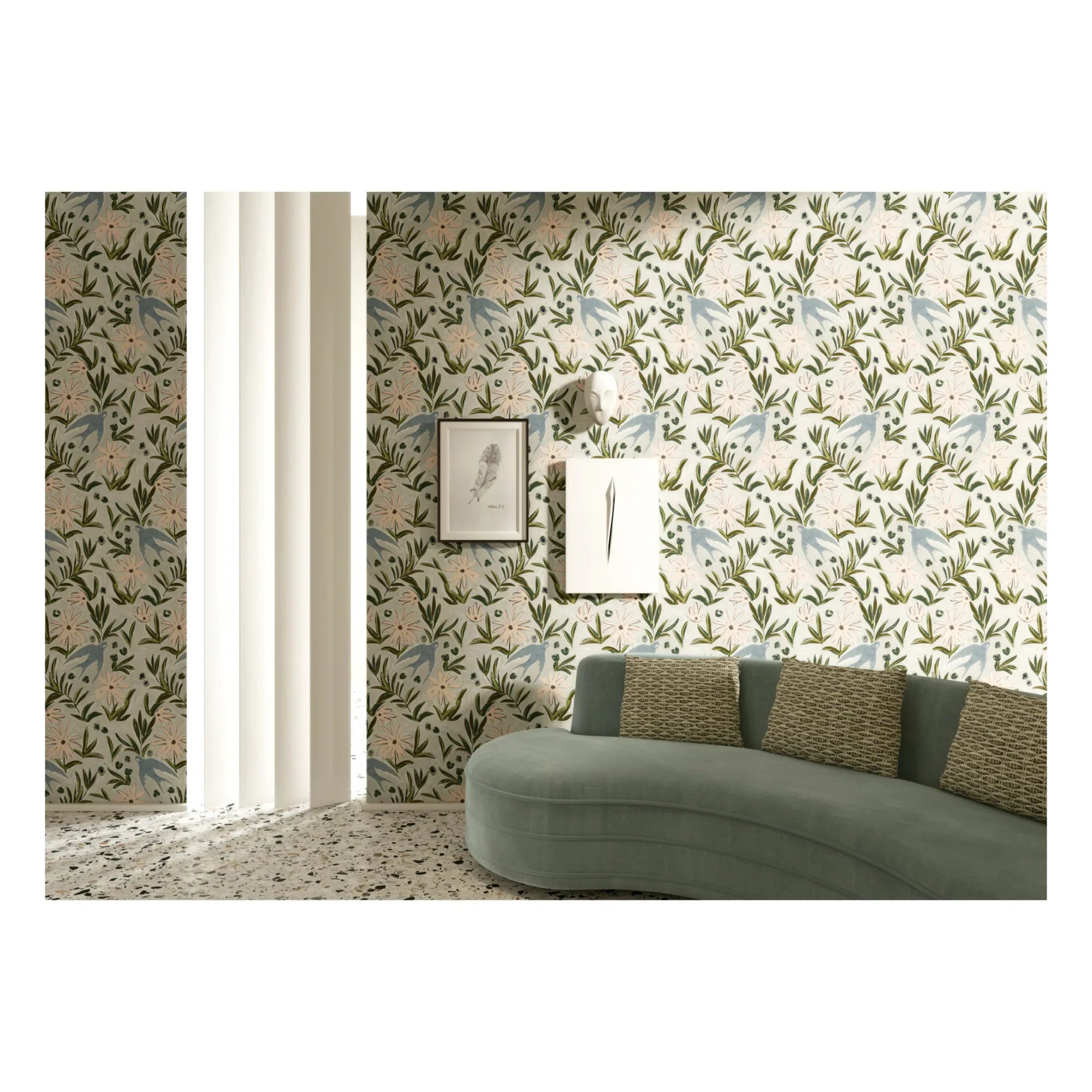 Season Paper - Papel pintado Envolée Brume