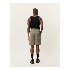 Les Deux - Shorts Reece plisados | Verde
