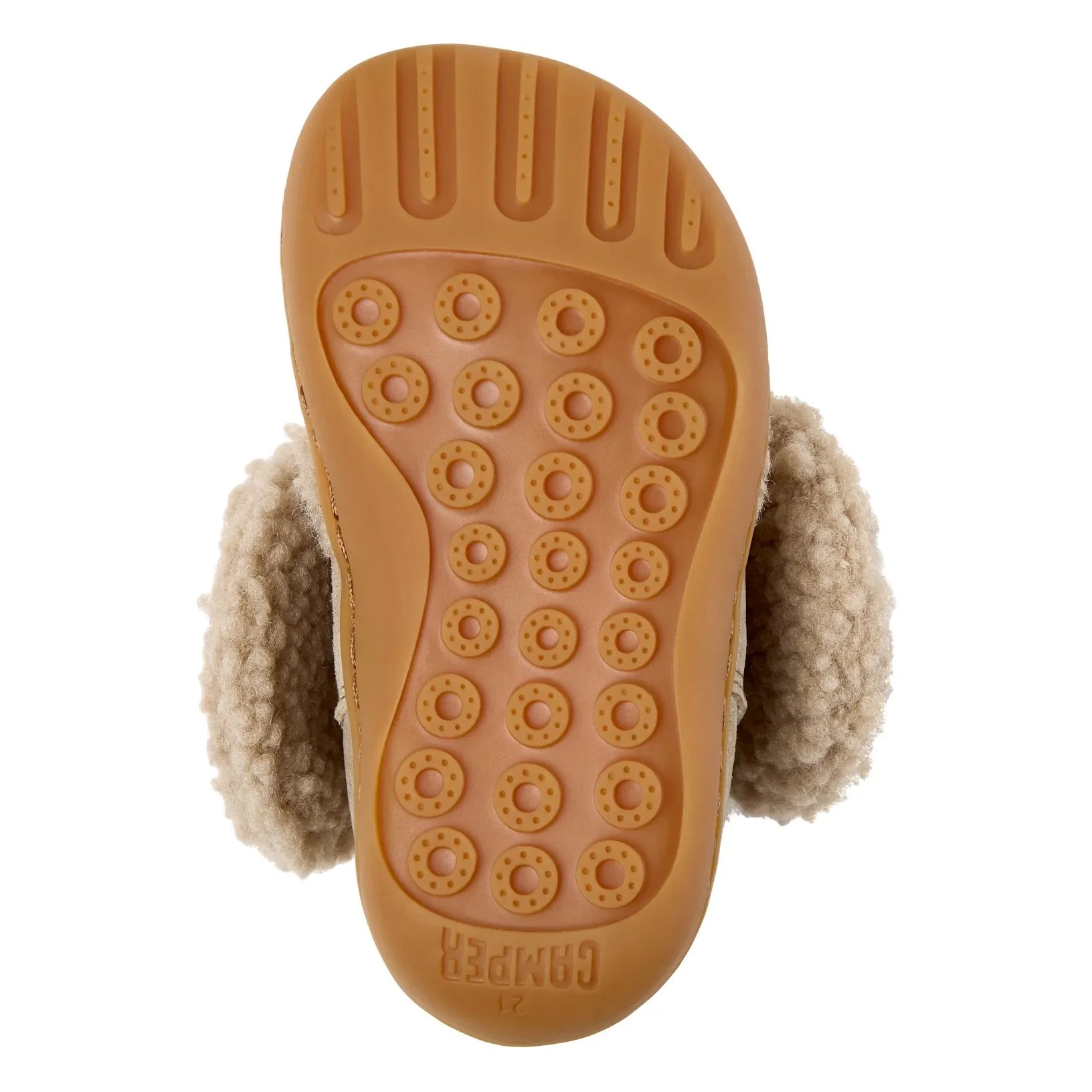 Camper - Twins Rabbit Sherpa Botas | Beige