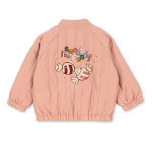 Konges Sløjd - Chaqueta Bomber Juno Sweet Candy | Rosa