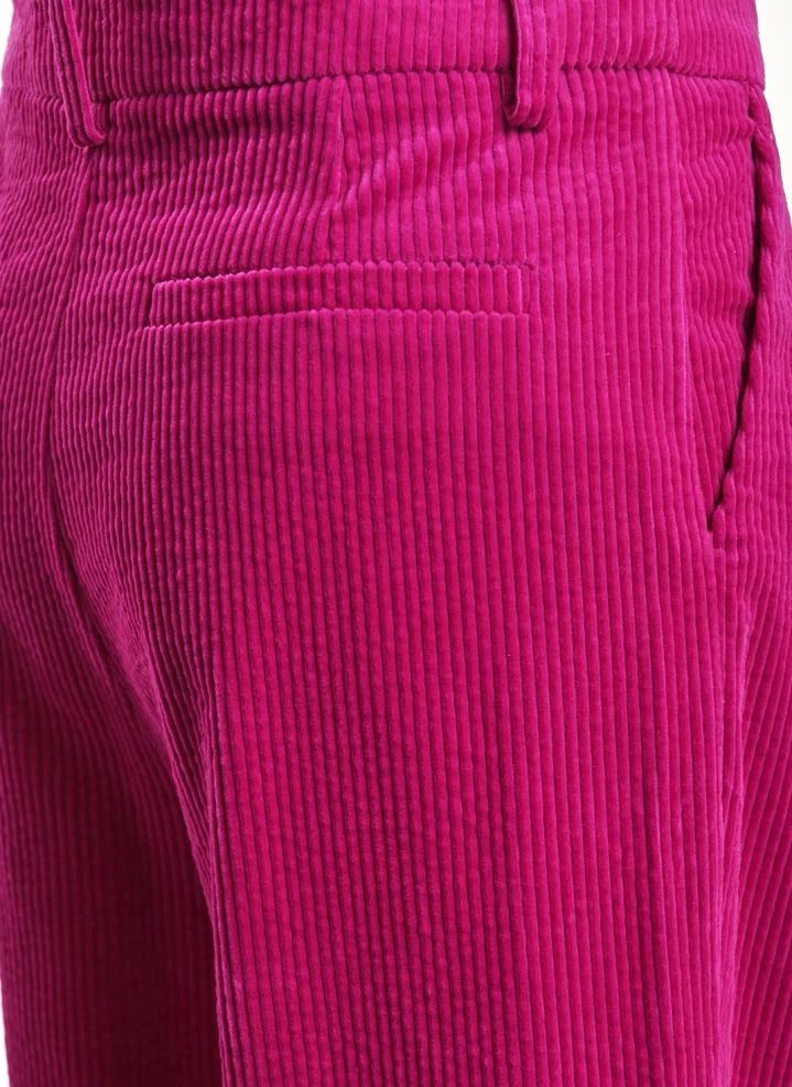 Essentiel Antwerp - Kamp Kadife Pantolon | Magenta