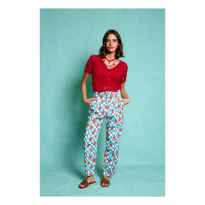 Favorite People - La Cantina Tomato Pantalón - Colección Mujer | Turquesa