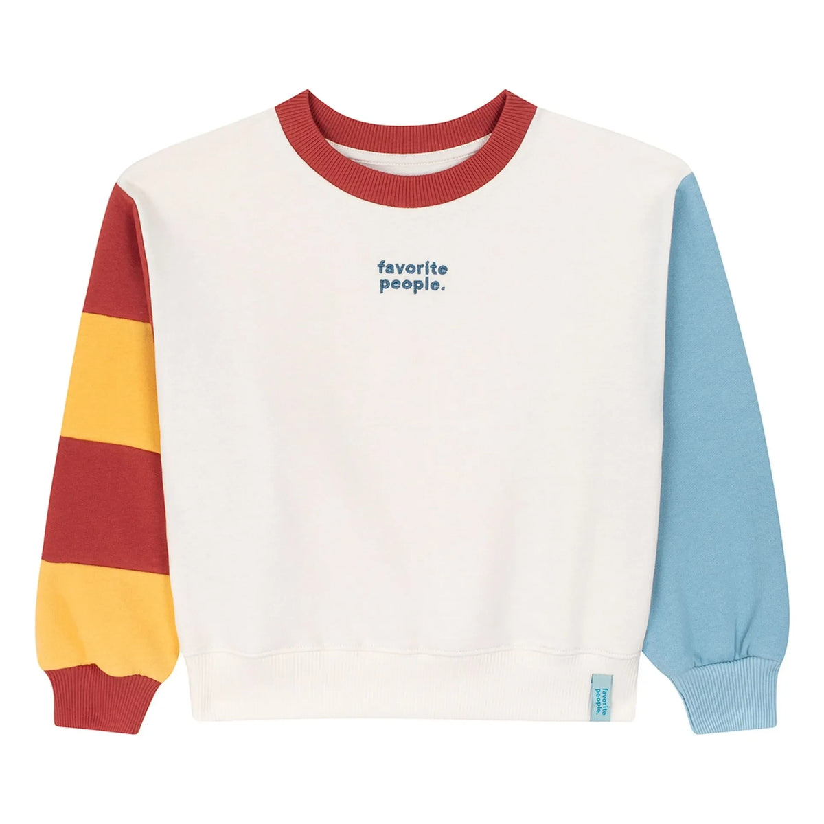 Favorite People - Sudadera de algodón orgánico Arka Bahçe | Blanco