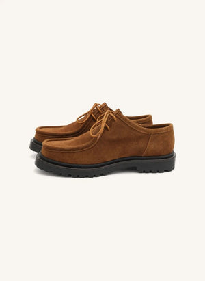 Smallable Kid - Coleman Zapatos Derby de ante | Caramelo