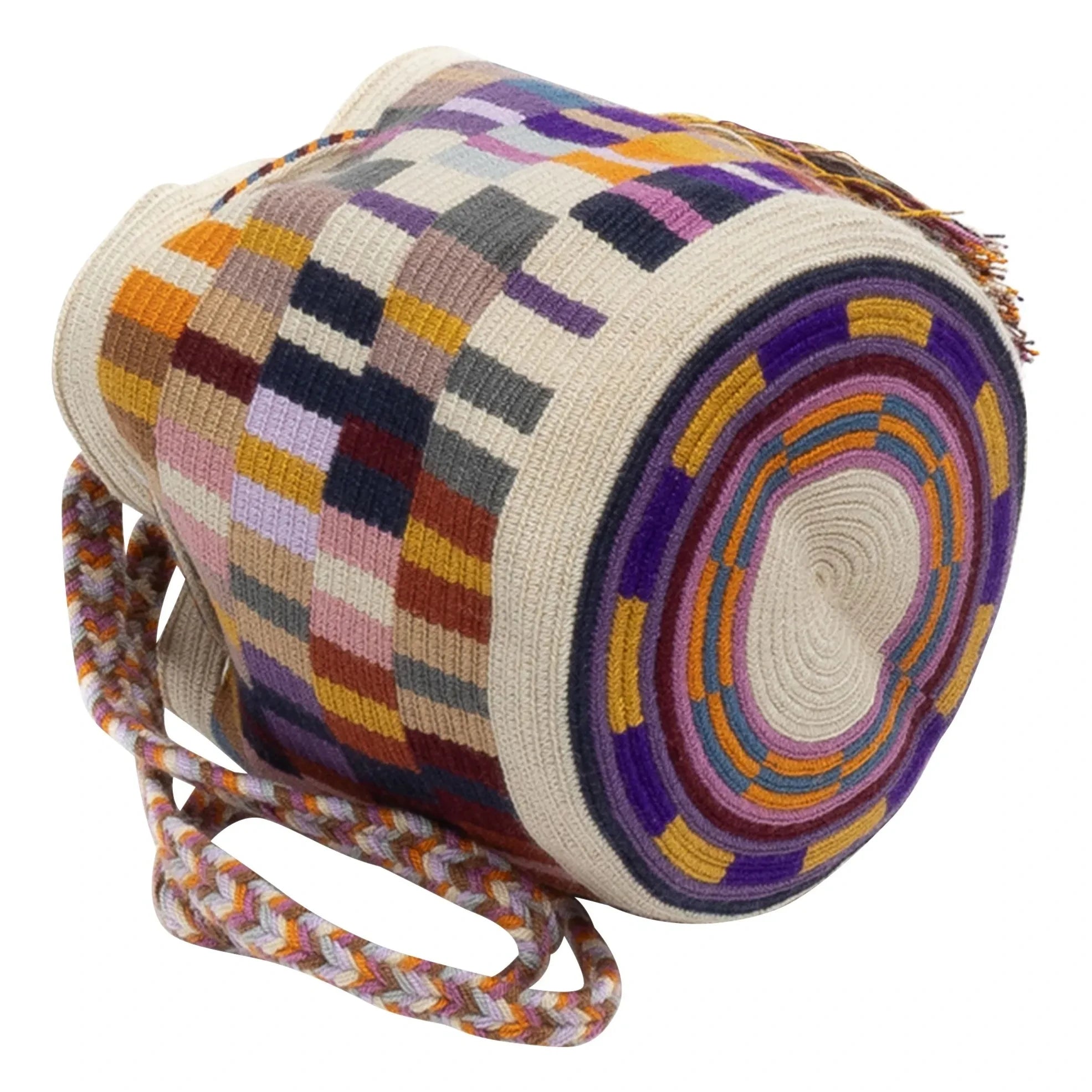 Guanábana - Bolso Octant Mediano Cruzado | Morado