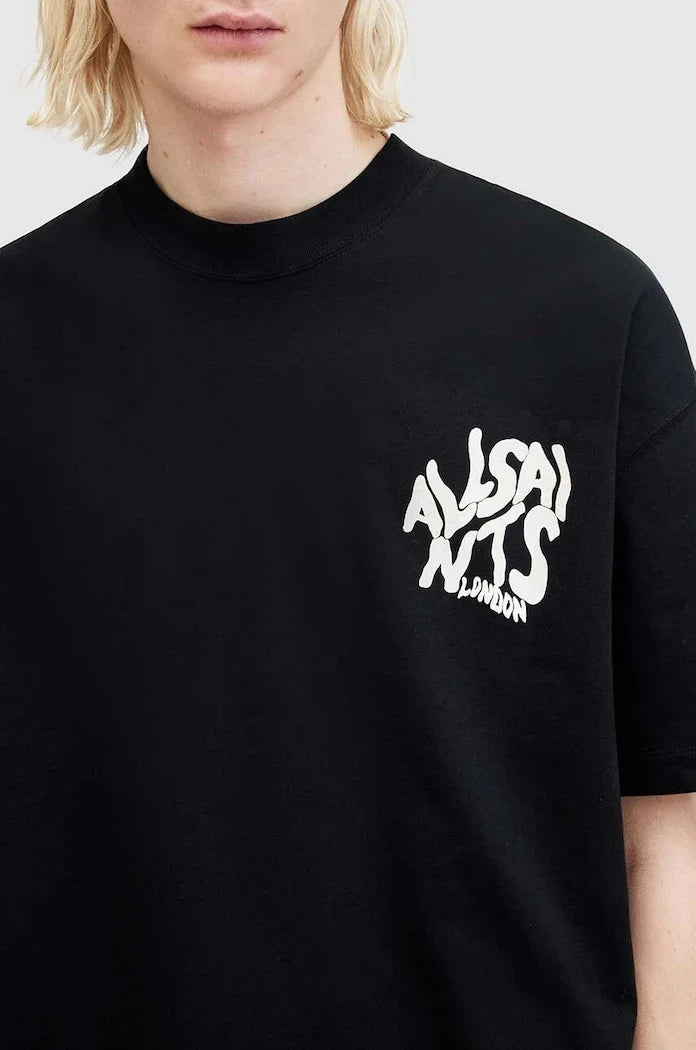 Camiseta de algodón ORLANDO SS de AllSaints