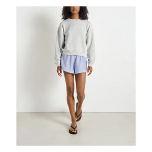 American Vintage - Sudadera Evona | Gris claro jaspeado
