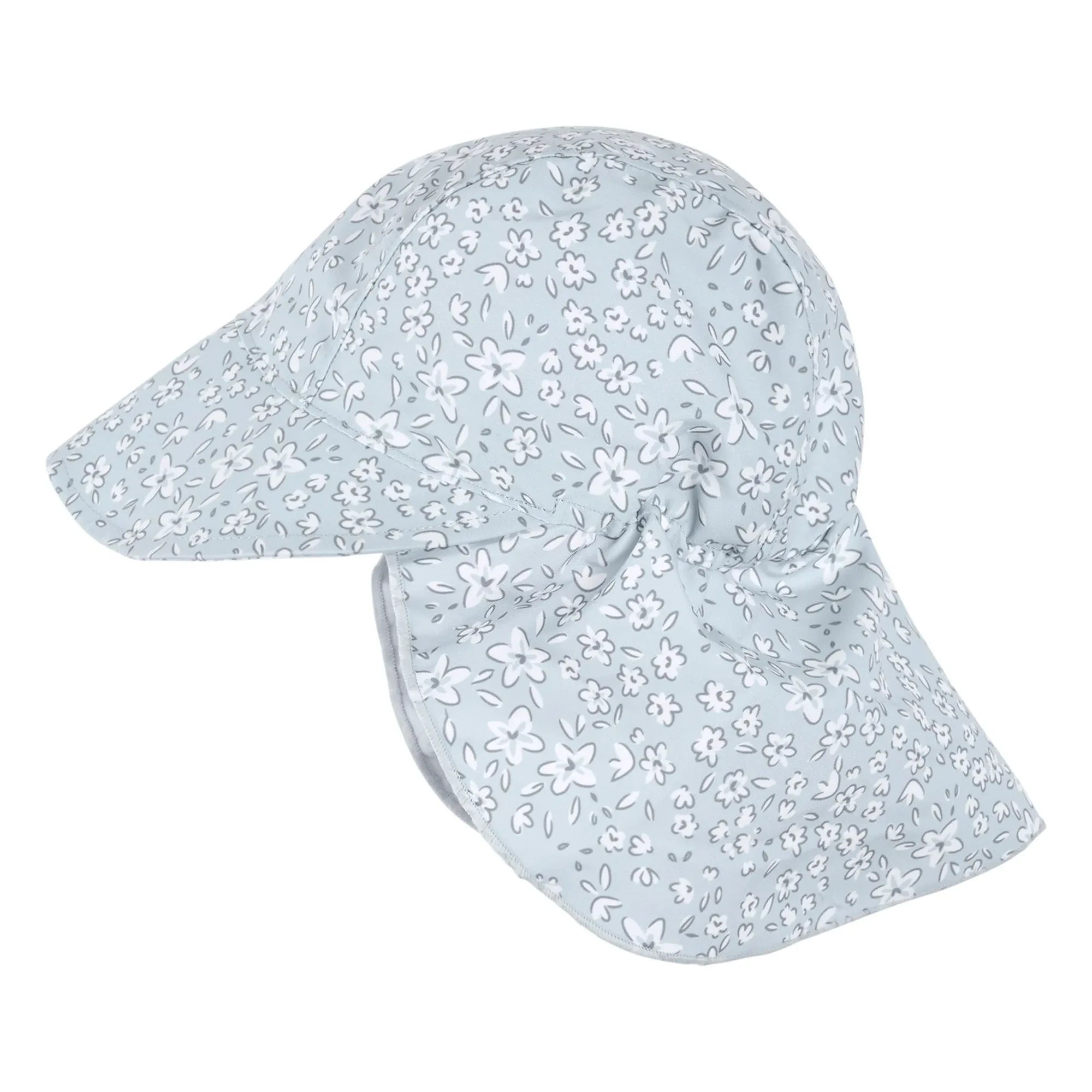Petit Lem - Sombrero Fleurie de protección UV de fibra reciclada | Azul