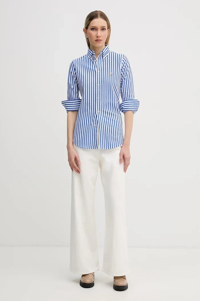 Camisa de algodón para mujer Polo Ralph Lauren