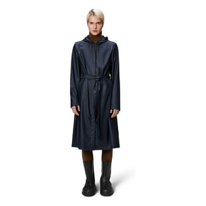 Rains - Impermeable Long Hooded | Azul Marino