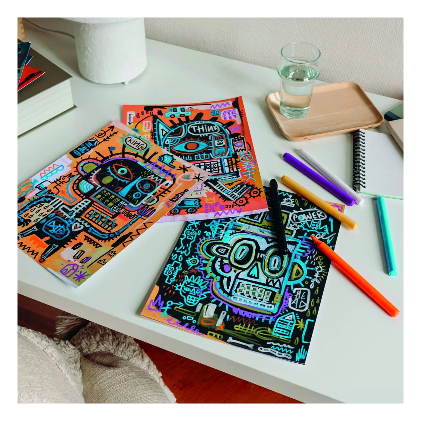 Djeco - Craft Aktivite Seti - Basquiat