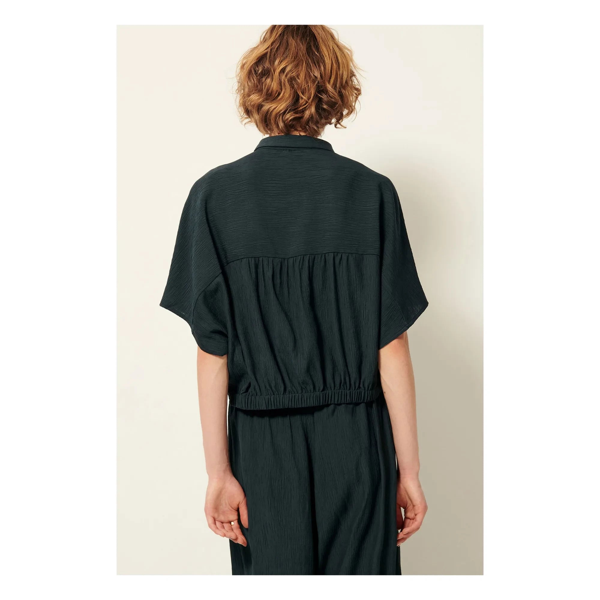 Sessùn - Blusa Alfassa | Gris oscuro