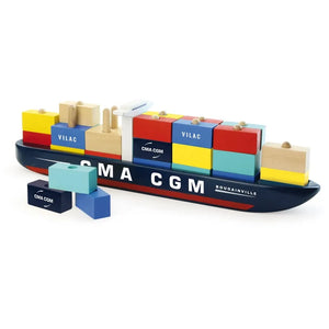 Vilac - Barco portacontenedores