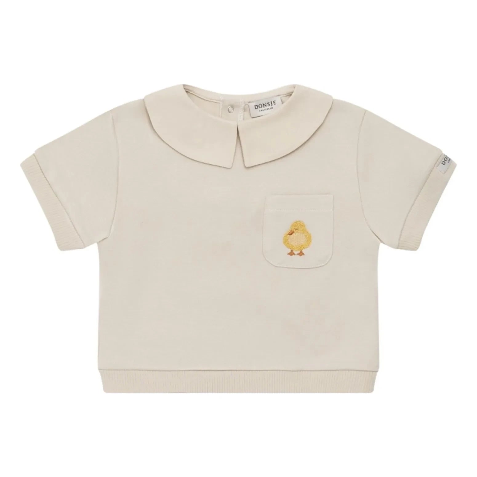 Donsje - Camiseta Dientje Poussin de muletón | Crudo