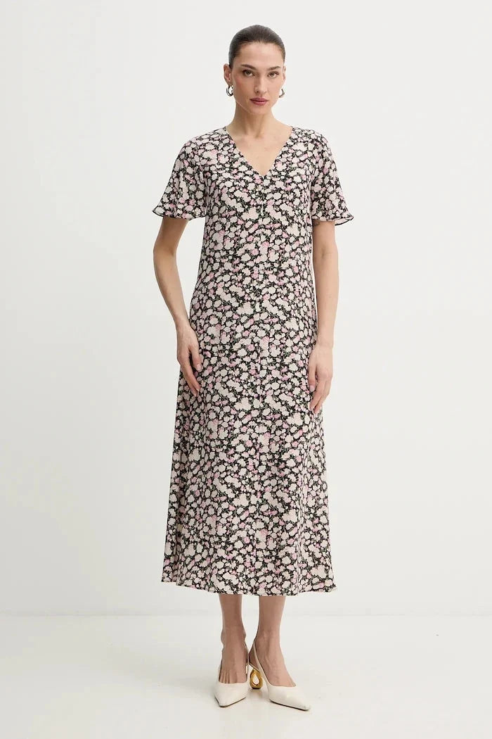 Vestido de seda Weekend Max Mara PAGINE