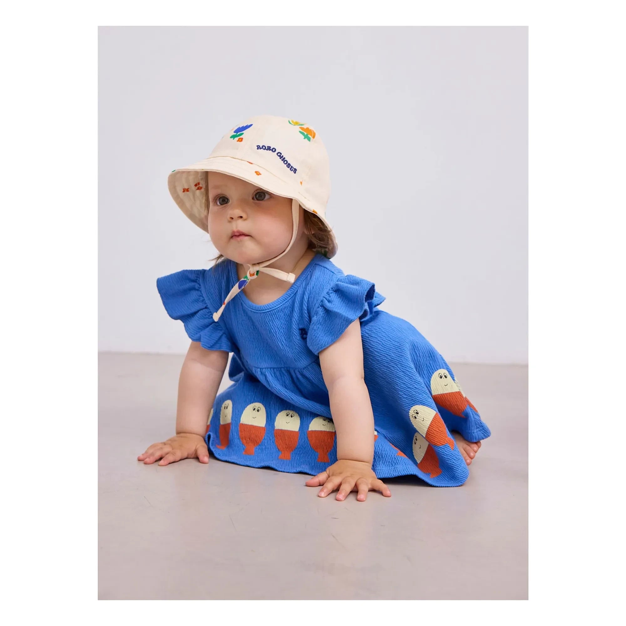 Bobo Choses - Sombrero floral | Crudo