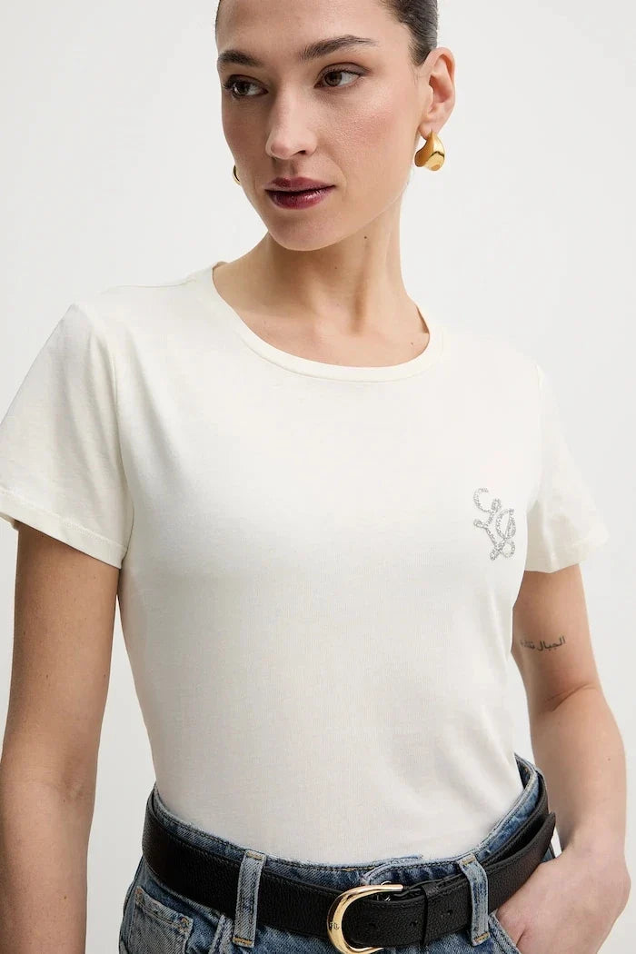 Camiseta de algodón Liu Jo