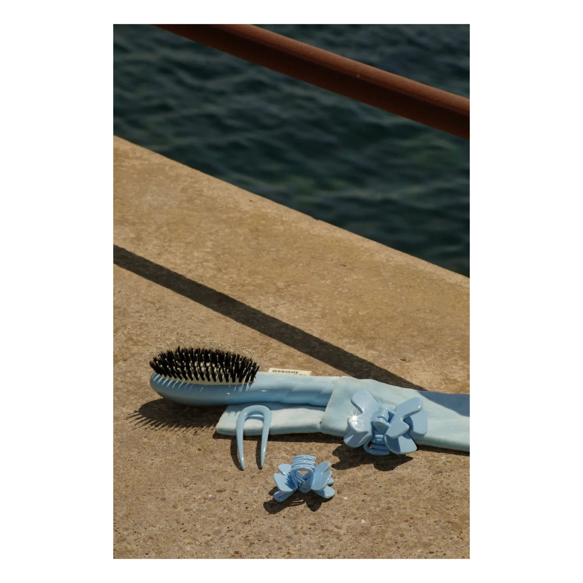 La Bonne Brosse - N°03 Temel Yumuşak Saç Fırçası - Hassas Saç Derisi | Açık mavi