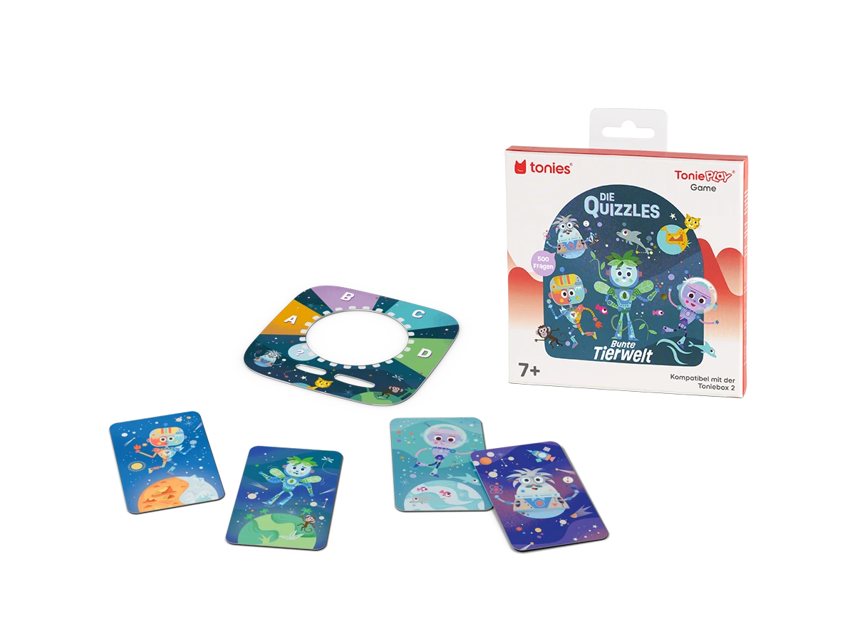 Tonies - Alemán Los Quizzles: El Mundo de los Animales Coloridos - Tonieplay