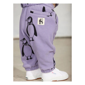 Mini Rodini - Jogger Penguenler Geri Dönüştürülmüş Elyaf | Mor