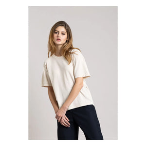 Smallable Woman - Camiseta de algodón orgánico Hana | Crema