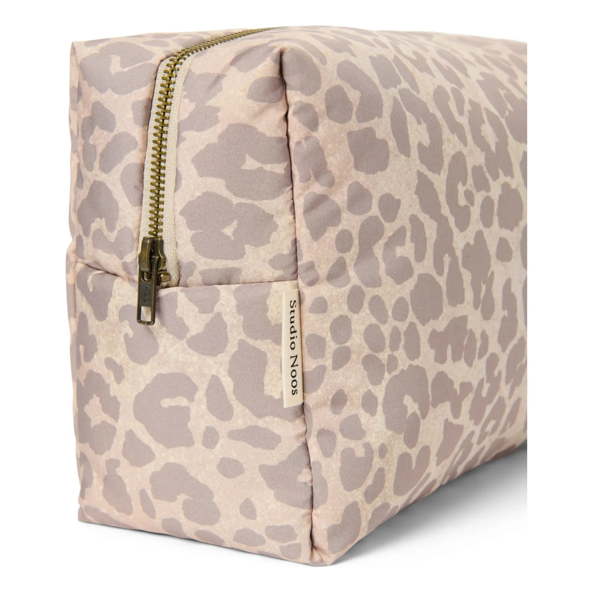 Studio Noos - Neceser Leopardo En Relieve Grande | Beige