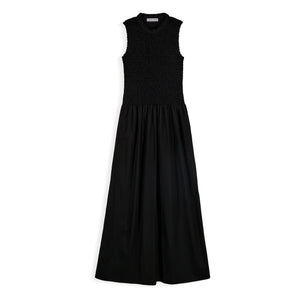 Maria de la Orden - Vestido de algodón Saint Barth | Negro