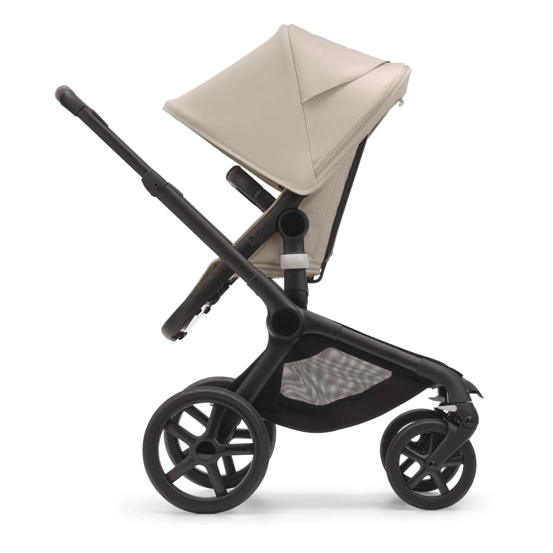 Bugaboo - Bugaboo Fox 5 Cochecito todoterreno - Chasis negro | Marrón topo