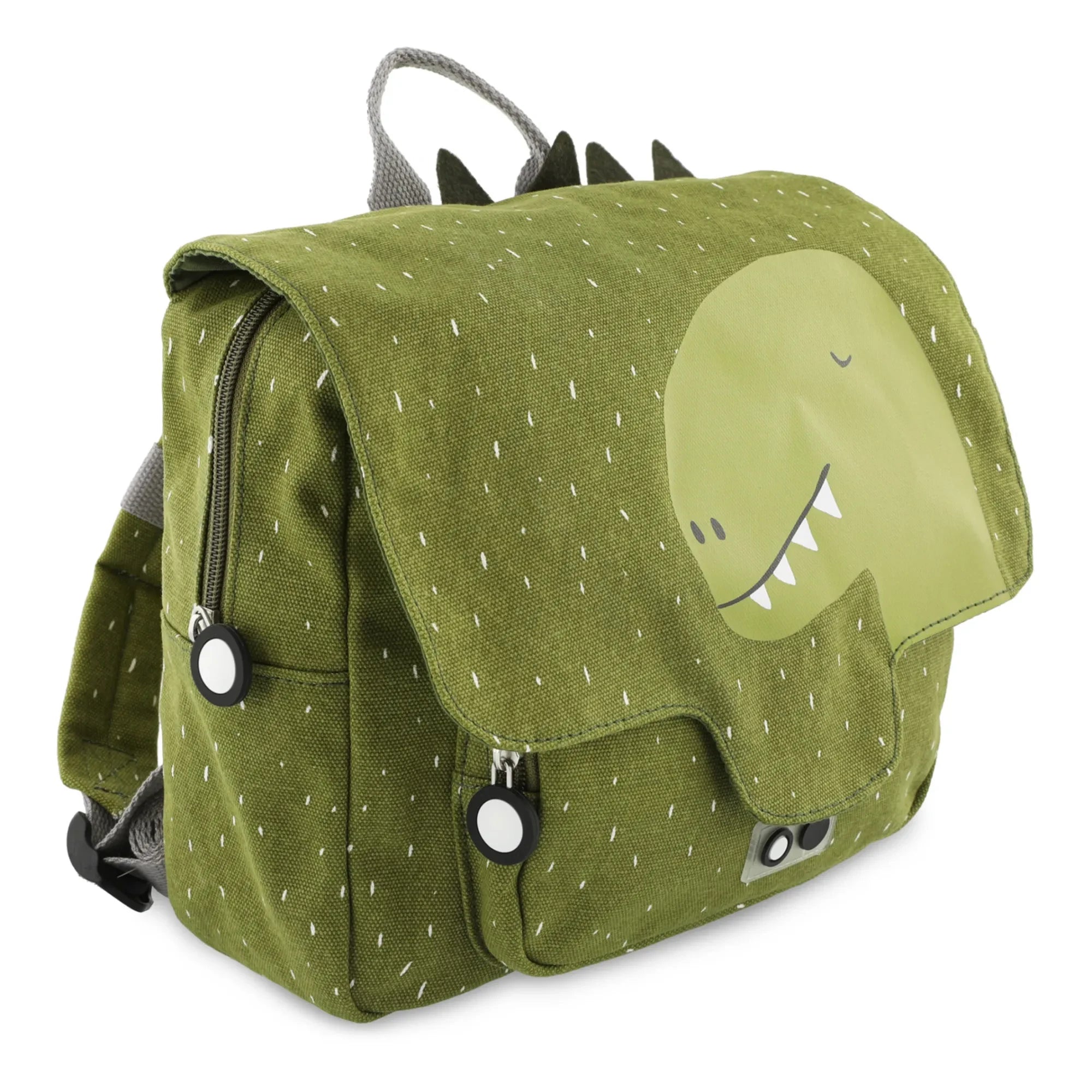 Trixie - Mochila Escolar Mr. Dino | Caqui