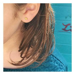 Adorabili - Pendientes de gato | Oro