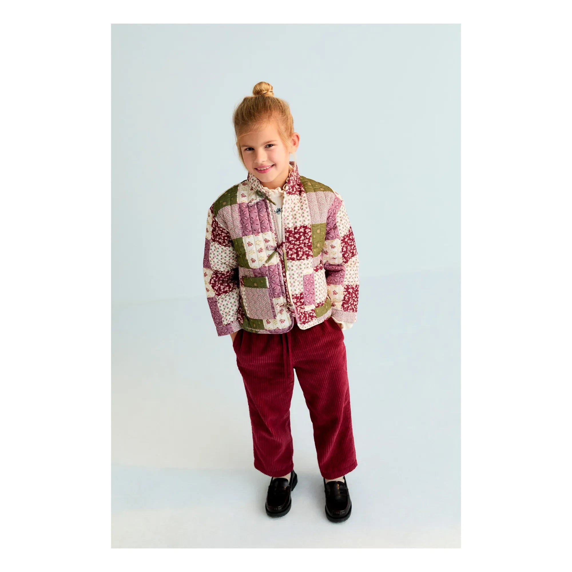 the new society - Melba Patchwork Chaqueta | Rosa