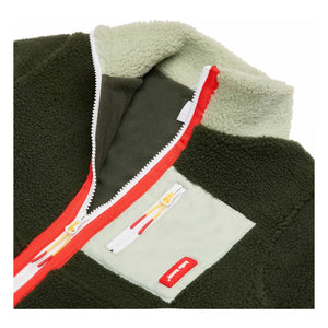 Hello Hossy - Chaqueta de forro polar Forest | Caqui oscuro