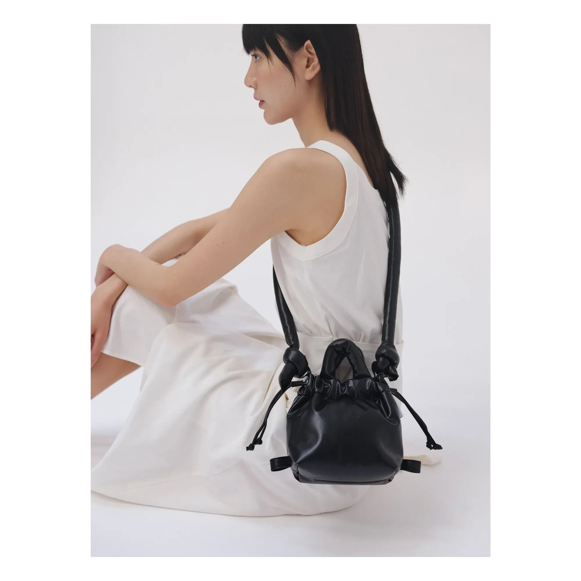 Olend - Bolso Micro Ona de Piel Vegana | Negro