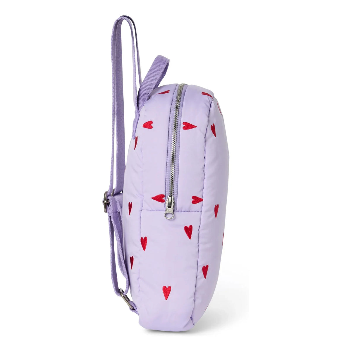 Studio Noos - Mochila Puffy Hearts | Lila