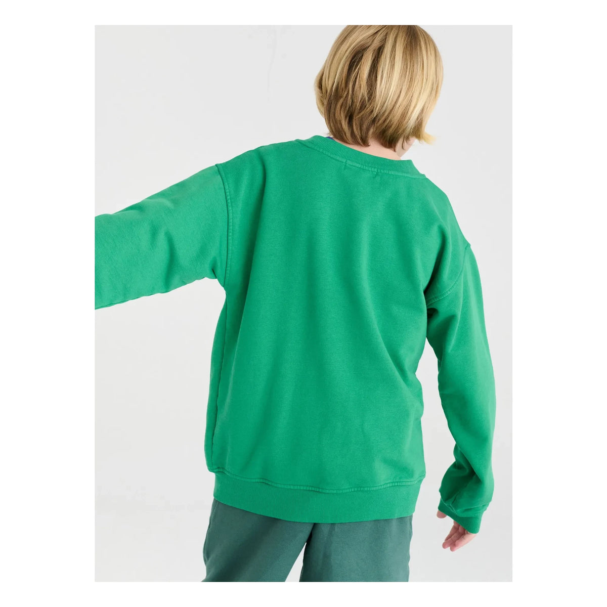 True Artist - Sudadera n.º 10 de algodón orgánico | Verde