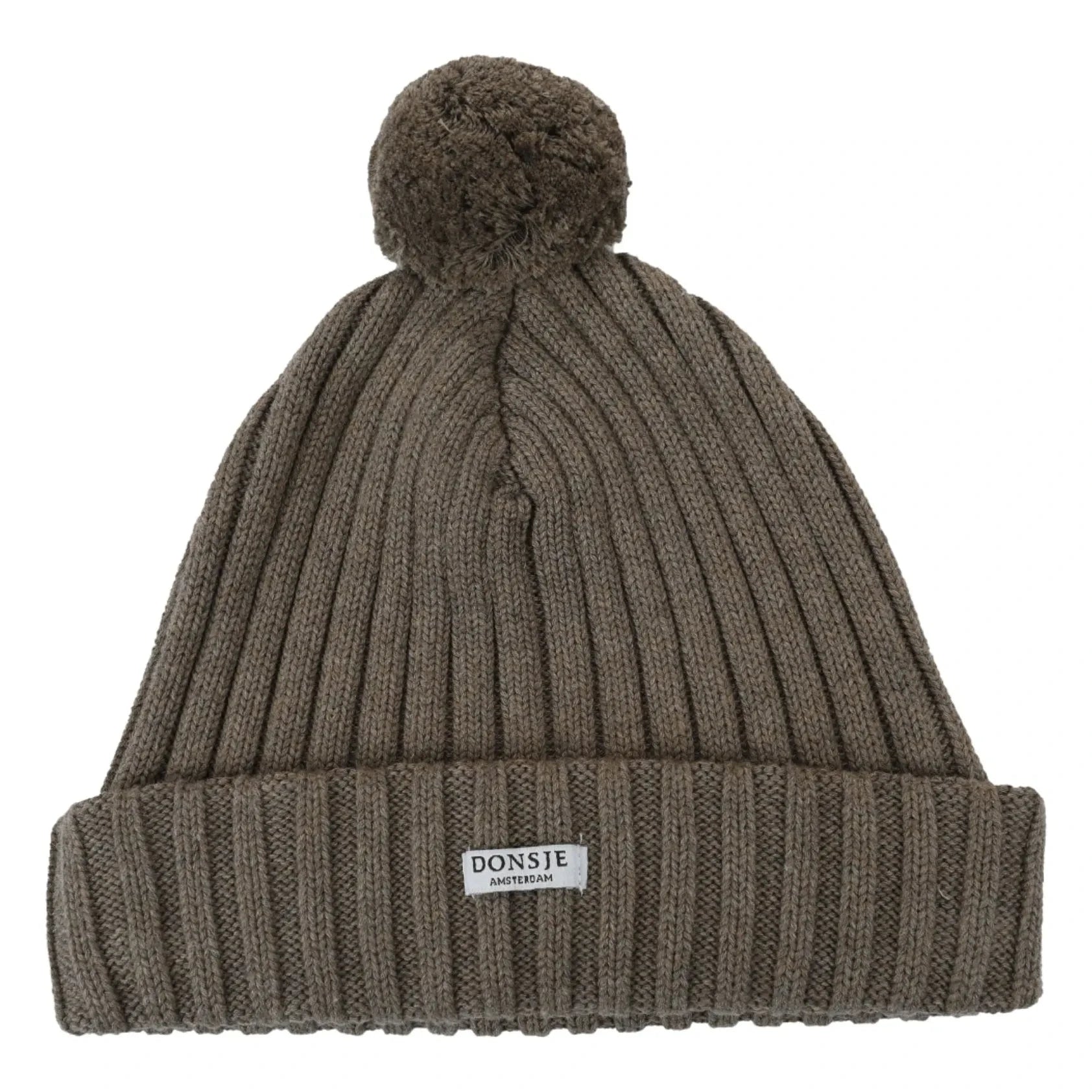 Donsje - Gorro con pompón | Marrón