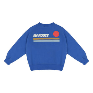 Jenest - Sudadera Jack Algodón orgánico | Cobalto