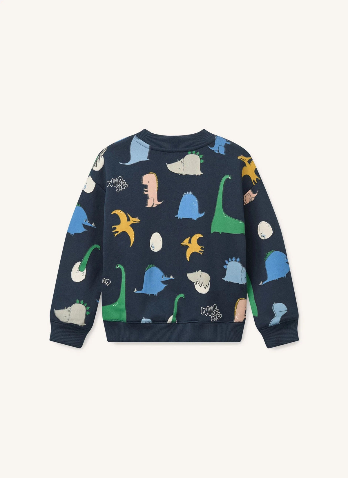 Liewood - Sudadera orgánica de algodón Ridley Dinosaurs | Azul marino