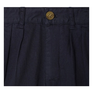 Bonpoint - Pantalón corto Charles de algodón orgánico | Azul marino
